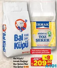 TOZ ŞEKER 5 KG fiyat ve kampanya bilgisi